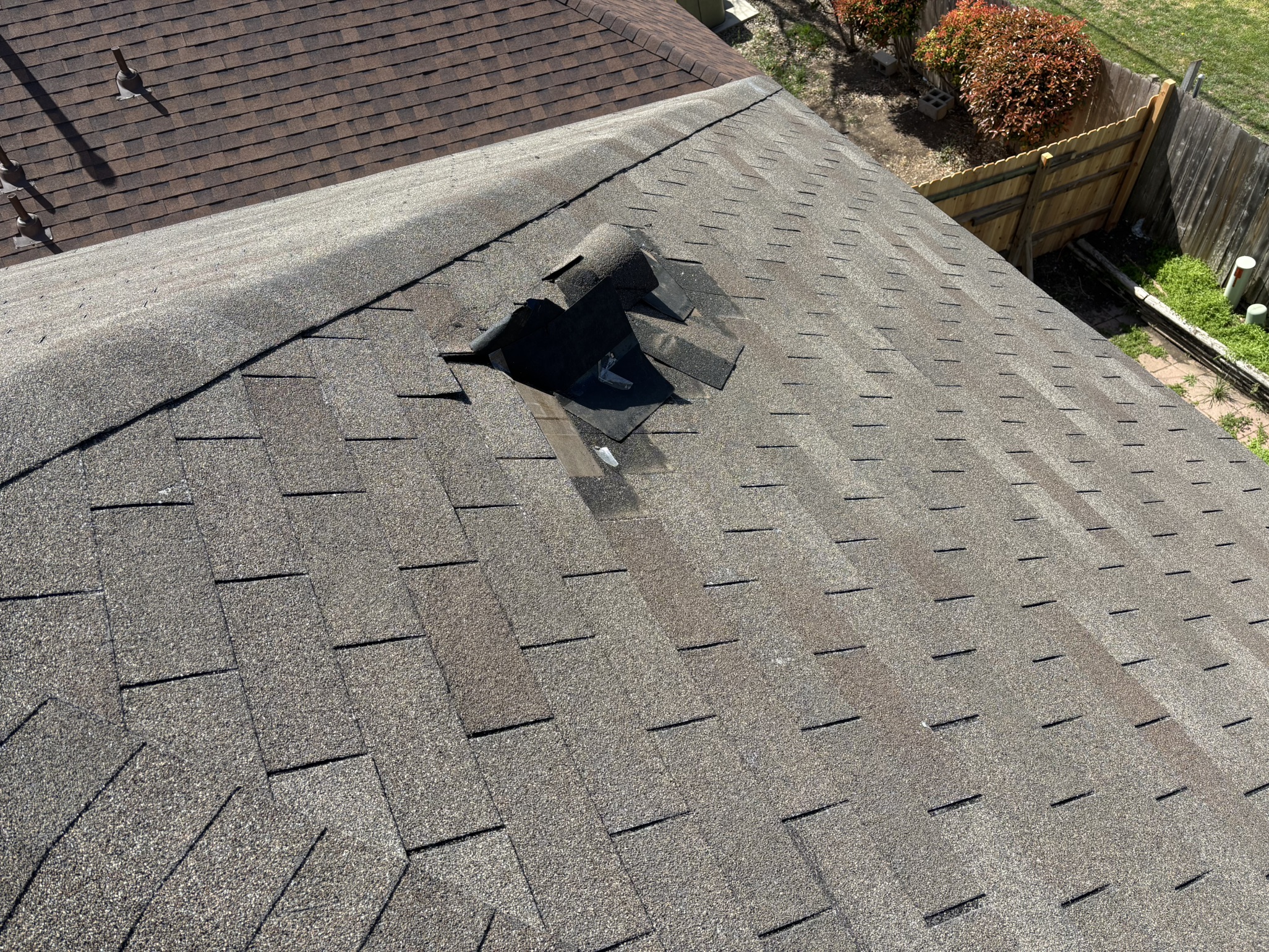 Emergency storm roof repair in Round Rock