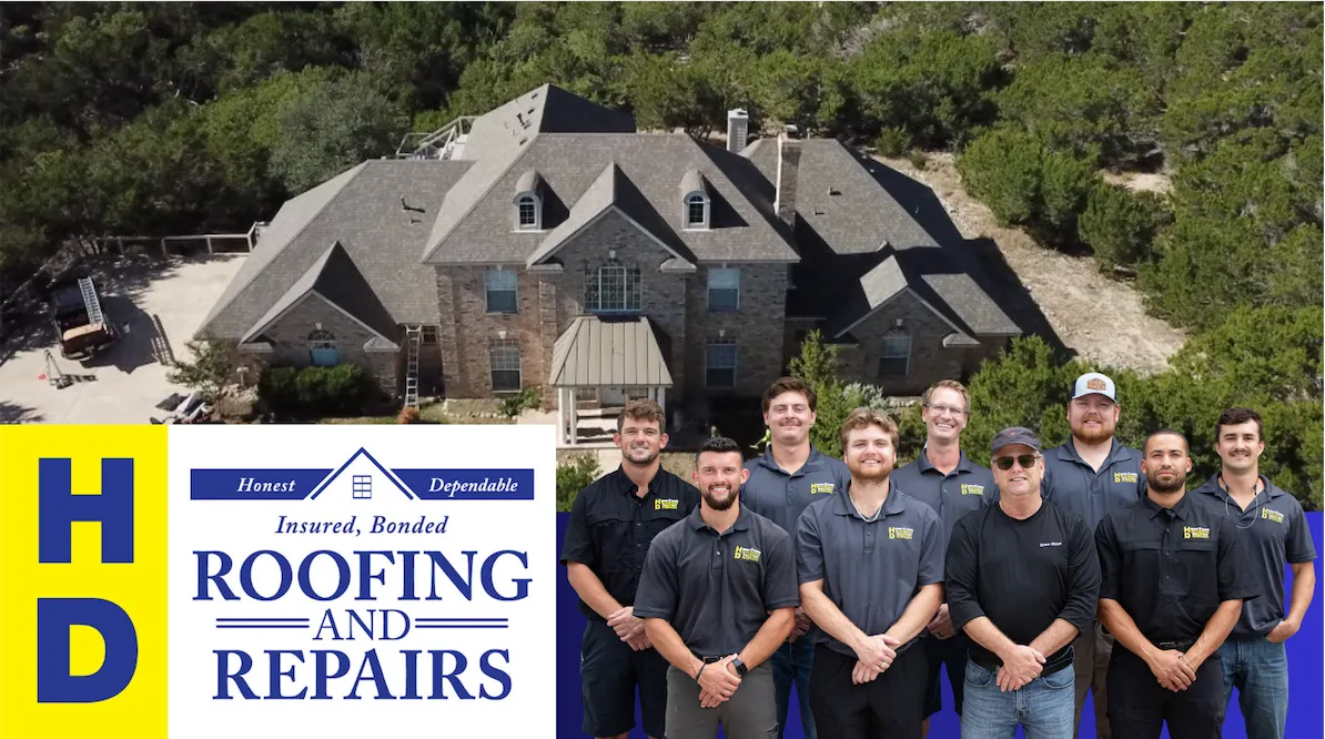 HD Roofing project on an Austin home