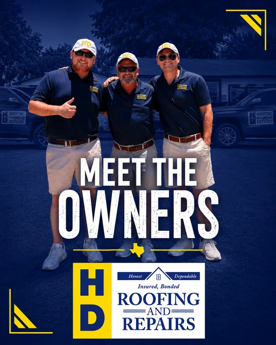 Don, Nick and Alex Richardson of HD Roofing and Repairs