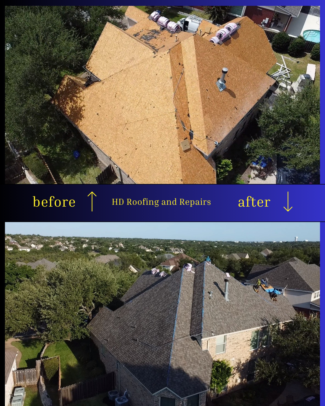 Roof inspection project in Spicewood Springs Austin
