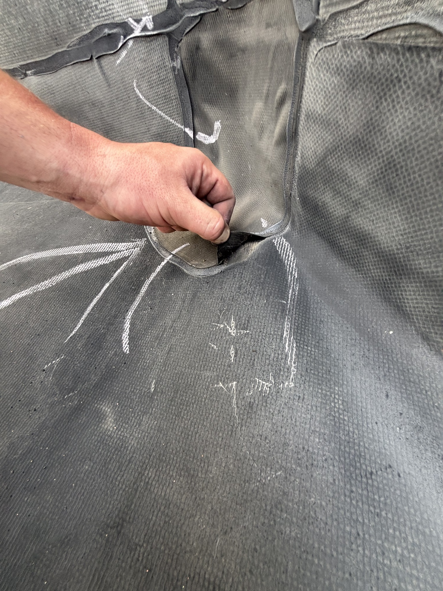 Commercial roof inspection