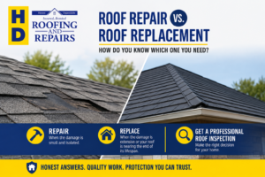 roof repair vs replacement